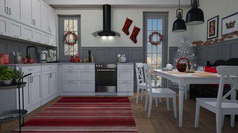 Xmas layered lighting - Kitchen  - by Thrud45