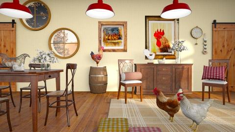 Collector - Dining room  - by MsEclectic