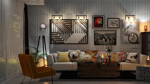 Modern - Living room  - by zarky