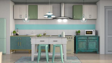 Mint kitchen - Kitchen  - by Mormbly 