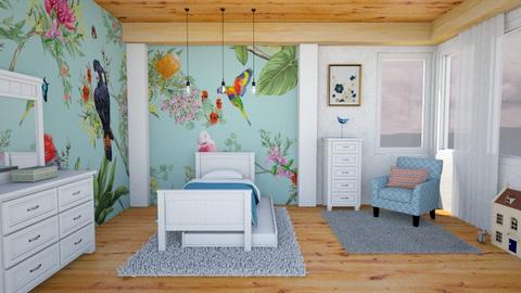 Aussie Birdlife Theme - Kids room  - by MsEclectic