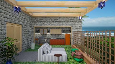 Outdoor kitchen - Garden  - by Tupiniquim