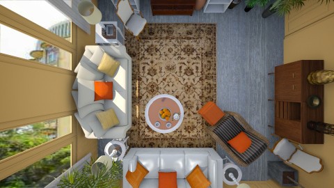 Spicy Living Room - Eclectic - Living room  - by talialodaya