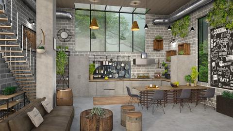 Industrial kitchen - by Vita17