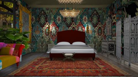 bohemian max bedroom - Eclectic - Bedroom  - by kitty