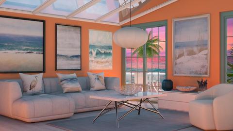 Lover of the sea - Living room  - by milyca8