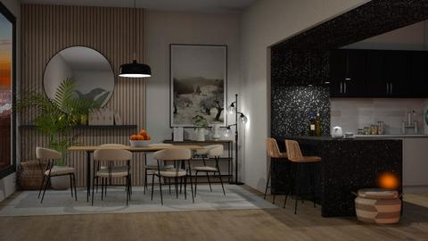 t h i n - Dining room  - by Mhdj
