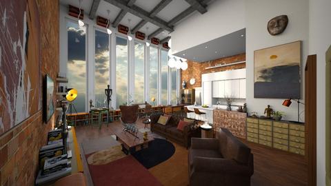 Sculptors Loft - Eclectic - Living room  - by camilla_saurus