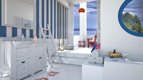 nautic bathroom - Bathroom  - by rasty