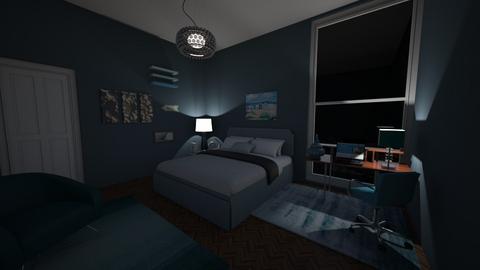 Teal Room - Bedroom  - by tbest23