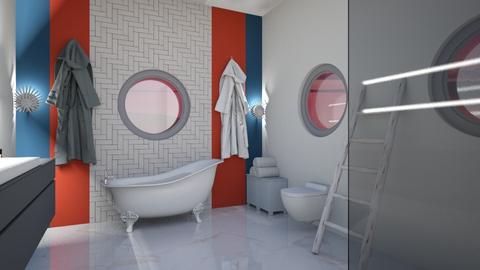 Nautical Bathroom - Classic - Bathroom  - by TortillaChip