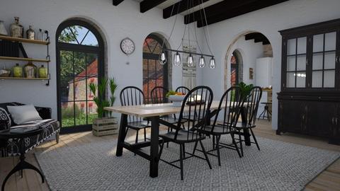 Farm house - Dining room  - by Thrud45