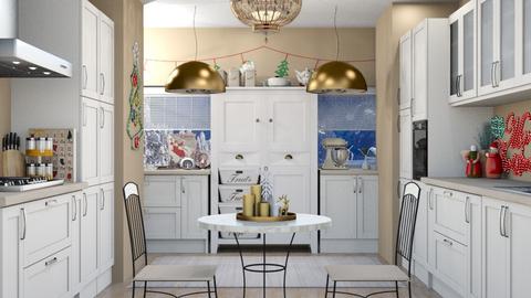 Layered Xmas Kitchen - by TanTan94