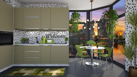 Kiwi tea kitchen - by AndreaLivingStyle