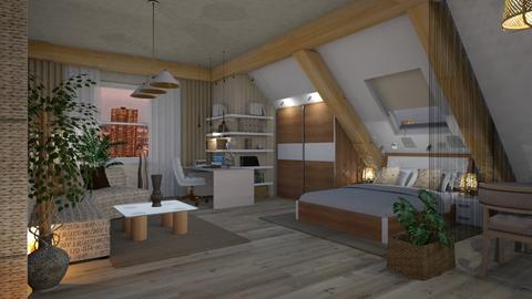 Attic room - by ZsuzsannaCs