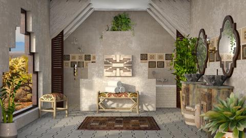 Chichen Itza - Global - Bathroom  - by ZsuzsannaCs