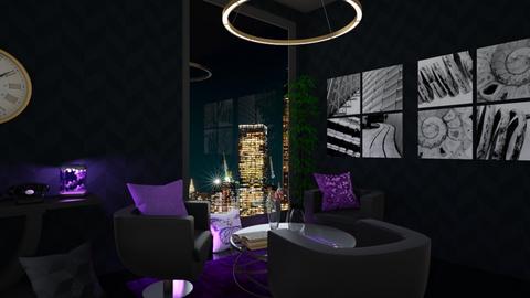 City Apartment - Living room  - by realle