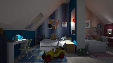 Attic bedroom - by AnVie
