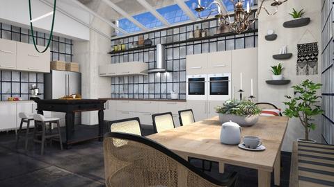 Top floor kitchen - Kitchen  - by Mormbly 
