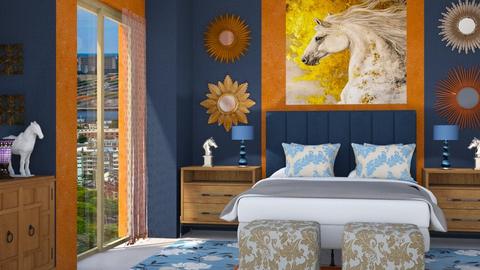 maximalist colect bderoom - Bedroom  - by Moonpearl