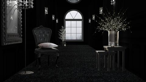 Very Black Hallway - by Jay Styling