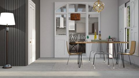 Slim dine - Dining room  - by Mormbly 