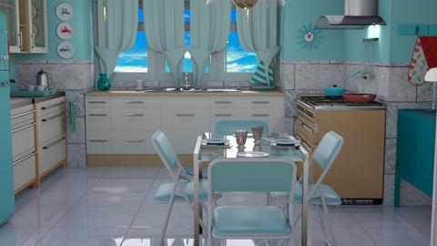 Small turquoise  - Kitchen  - by Mormbly 