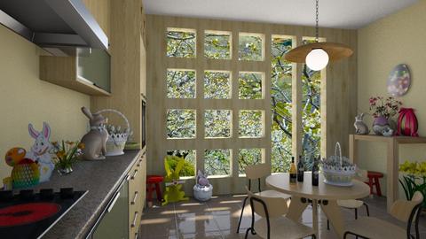 easter kitchen - by Iren Csicsai