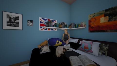 studie room - Bedroom  - by Aki Fisher