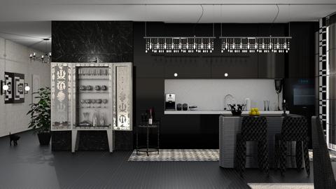  Lagerfeld kitchen - Kitchen  - by nat mi