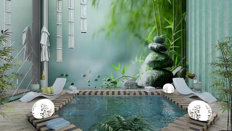 Striped pool - by milyca8
