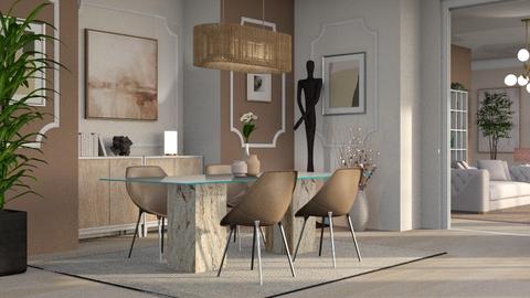 20_01_26 dining living - Dining room  - by AnVie