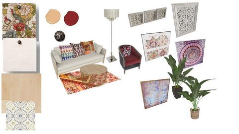 Colorful Boho Living - by Erin T