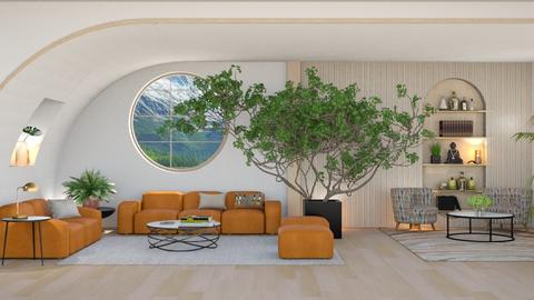 Curved Living - Living room  - by yonvie