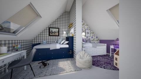 Attic bedroom - by sarah4368