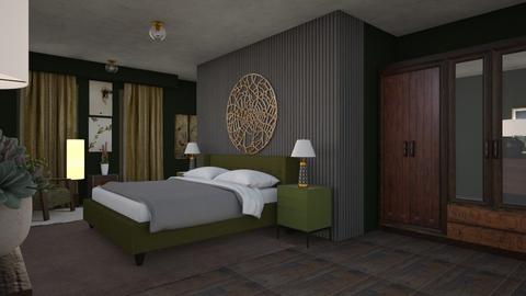 Dark green - Bedroom  - by Mormbly 