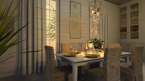 Linen Dining - by Rubyrose1963