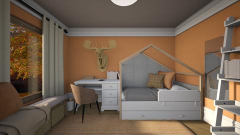 fall bedroom - Kids room  - by hmcnair29302