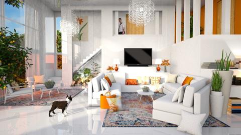 Modern Mostly White - by Ally Carmody