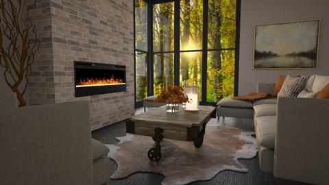 Autumn - Living room  - by Thrud45