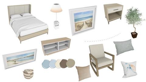 Coastal View Bedroom - by Just Another Designer 