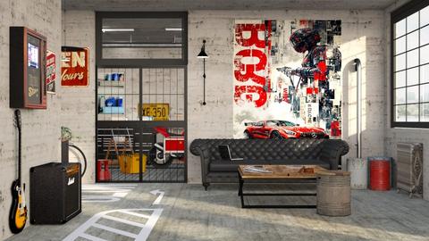 mechanic workshop - by Lo89