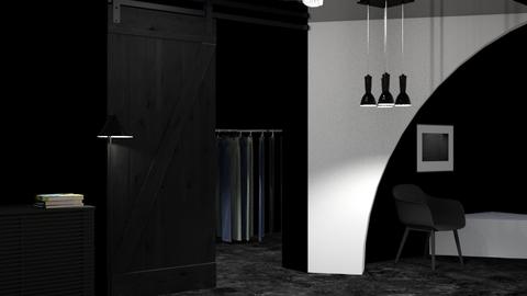 dark dressing room - Modern - by deleted_1629377442_designkitty31