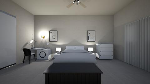Modern Condo BR - Bedroom  - by wvrspence