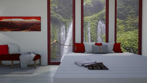 rainforest vibe - Glamour - Bedroom  - by Merily