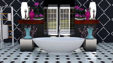 PinkSilverBlackandWhite - by Lindy_Designs