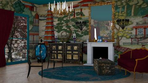 maximalist style - Eclectic - Living room  - by kitty