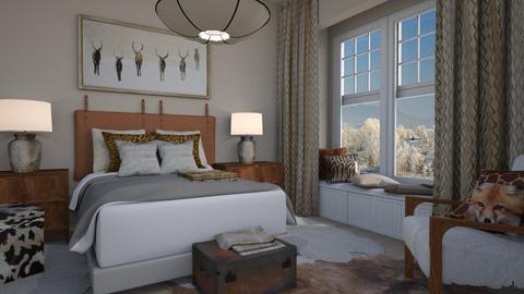 Animal sleeping - Bedroom  - by Thrud45