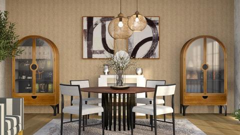 Linen Dining - Dining room  - by milyca8
