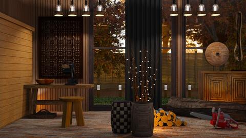 Woodworker Studio - Garden  - by Jay Styling